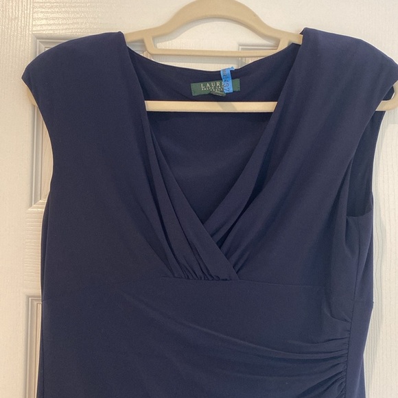 Lauren Ralph Lauren Navy Dress - Picture 1 of 5
